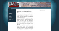 Desktop Screenshot of finnhillmasonry.com